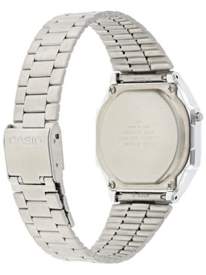 Stainless steel back on sale casio